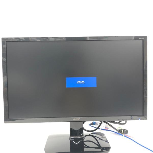 acer エイサー モニター ディスプレイ KA240H 2018年製 ブラック acer エイサー モニター ディスプレイ KA240H 2018年製 ブラック