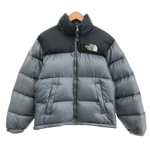 ノースフェイス XS ダウンジャケット 700 グレー ヌプシ メンズ THE NORTH FACE - ノースフェイス XS ダウンジャケット 700