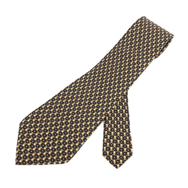 Salvatore Ferragamo サルヴァトーレフェラガモ ネクタイ 良好  