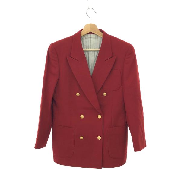 Burberrys 金ボタン ダブル カシミヤ ノバチェック1枚仕立て7号S BURBERRY】バーバリー『チェック ウール×カシミヤ カーディガン