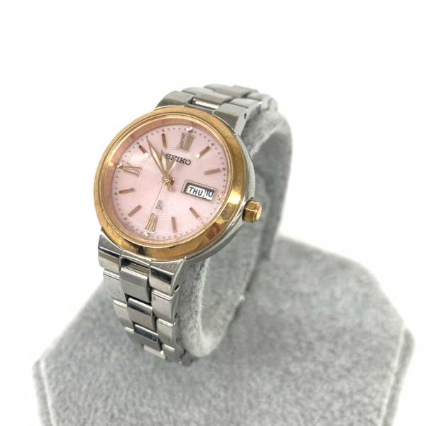 SEIKO セイコー ルキア 腕時計 ソーラー V138-0AG0 シルバー