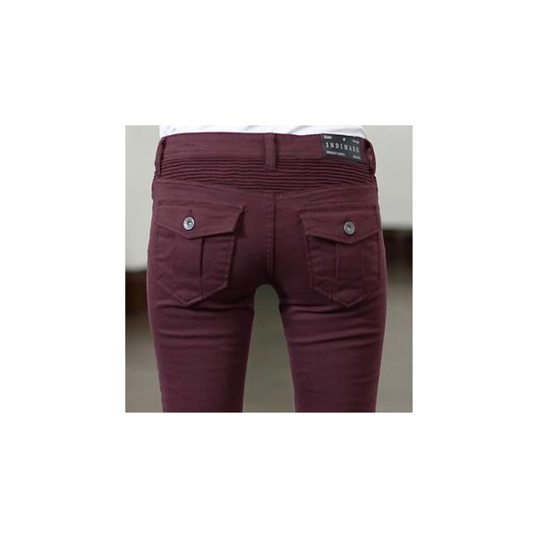 スキニーワインレッドえんじ色カラーパンツ ジーンズ ジーパン デニムパンツindimark インディマークw012正規品小さいサイズ 大きいサイズ レディース Buyee Buyee 日本の通販商品 オークションの代理入札 代理購入