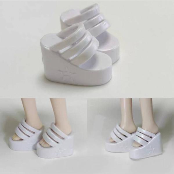 リカちゃん ブライス 厚底サンダル ウェッジソール 靴 くつ シューズ サンダル アウトフィット 着せかえ 服