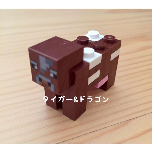 マインクラフト レゴ互換 ブロック ミニフィグ ウシ ミニ マインクラフト レゴ互換 ブロック ミニフィグ ウシ ミニ