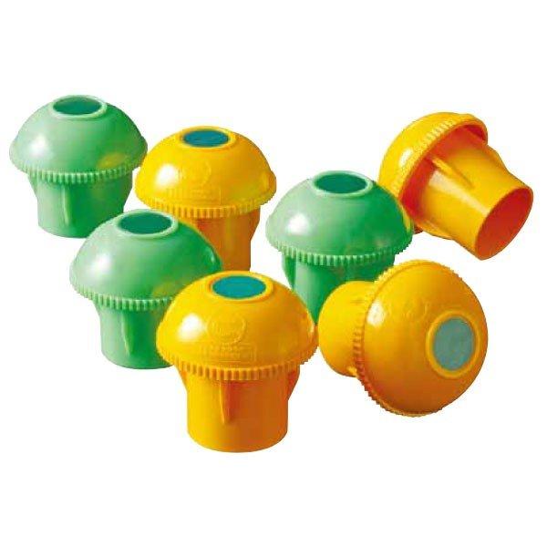 ●単管及び鉄筋(D19~25)の先端に取り付けることで、殺傷防止になります。●先端には反射シールがついているため、夜でも目立ちます。■規格単管D19〜D2548.6Φ単管兼用