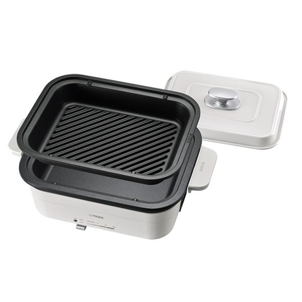 TIGER タイガー魔法瓶 【----】ホットプレート(CRL-A201WC) タイガー魔法瓶 ホットプレート タイガー CRL-A201WC ダイニング