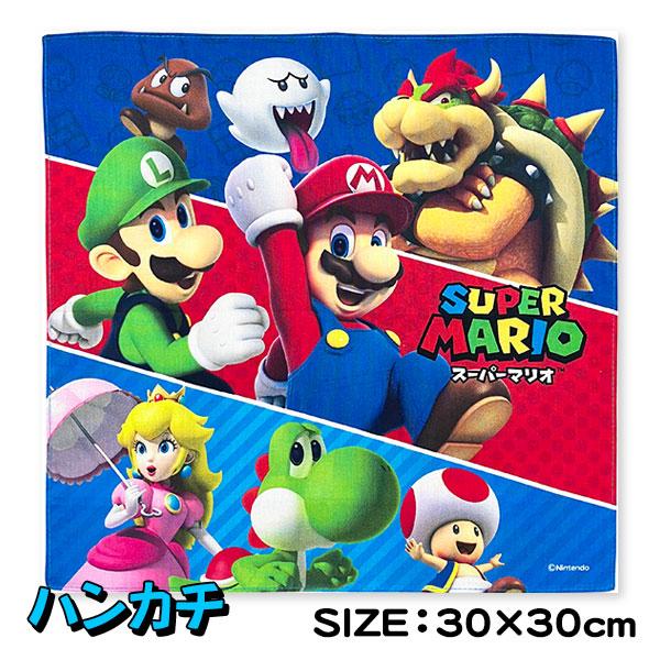 値下】スーパーマリオ ハンカチ【不良対応不可】 : こどもモール