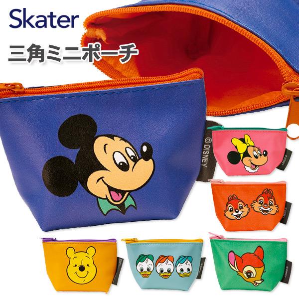 【商品詳細】人気のディズニーキャラクターがデザインされた三角型のミニポーチ☆マチ付きでしっかり収納でき、小物や化粧品、文房具にも最適です。旅行やプレゼントにもおすすめです♪【商品サイズ】約11.5×7×5cm【主な仕様】1ヶ1セット｜マチあ...