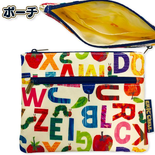 【商品詳細】世界中で愛される絵本「はらぺこあおむし」のカラフルなデザインがかわいい、便利な2段式のポーチです。2つの収納スペースがあり、コスメ・文房具・アクセサリーなどを用途ごとに分けて整理できます。小物がごちゃつかず、すっきり収納できるの...