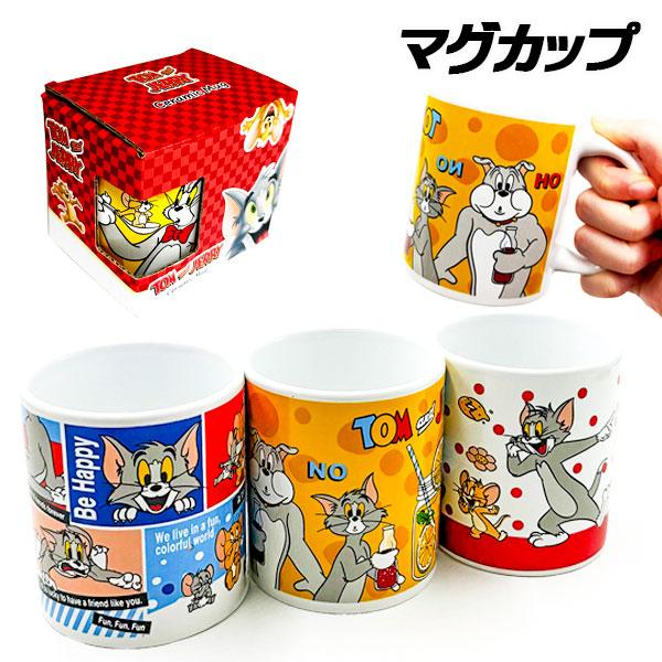 【商品詳細】大人気コメディアニメ『トムとジェリー』がプリントされたかわいいマグカップです♪プレゼントや景品にもオススメです！【商品サイズ】約φ7.3×8.3cm【主な仕様】1ヶ1セット｜箱入｜材質：陶器【関連キーワード】トムとジェリー to...