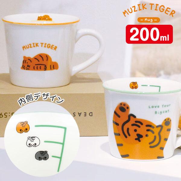 MUZIK TIGER カラーラインマグ【不良対応不可】 : こどもモール