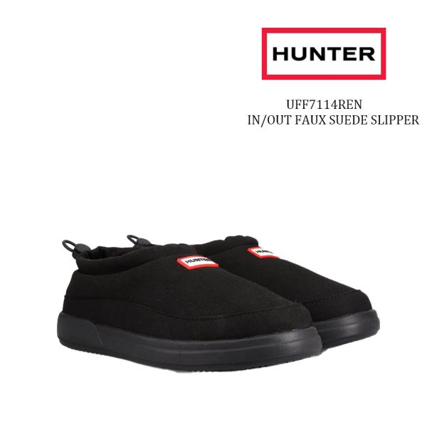 ハンター・スパイダー (地属性) HUNTER（ハンター） イン アウト ビーガン スエード スリッパ
