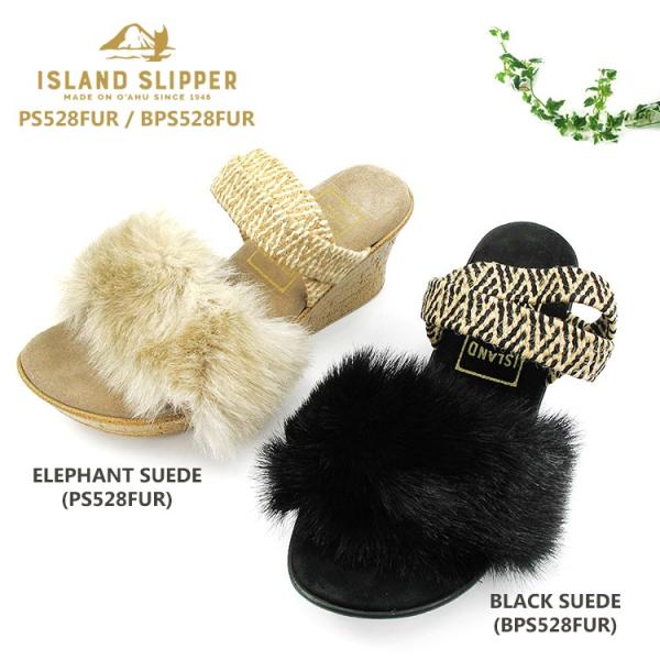 �A�C�����h�X���b�p ISLAND SLIPPER�@PS528/BPS528 �E�F�b�W�\�[�� �X�g���b�v �X�F�[�h �t�@�[ �T���_���@���f�B�[�X�kSK�l