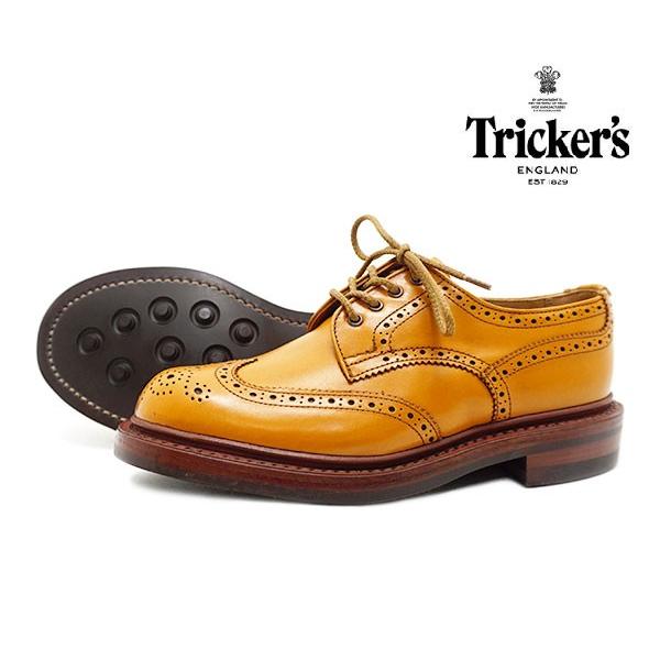 TRICKER'S トリッカーズ レディース ANNE アン L5679 ライトブラウン ウイングチップ ACORN ANTIQUE 〔FL〕