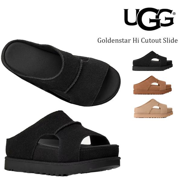 UGG（アグ） サンダル ゴールデンスター ハイ カットアウト スライド