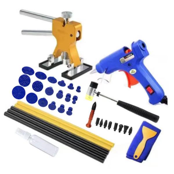 パッケージ:1個 デントリフター1個 グルーガン1個 修理ハンマー1個 ダウンタップ1個 空のボトル1個 ブルーぼろ1個 黄色スクレーパー5個 スティックのり18個 のりタブ銘柄: FURUIXdiy用品: ELECTRICALタイプ: ド...