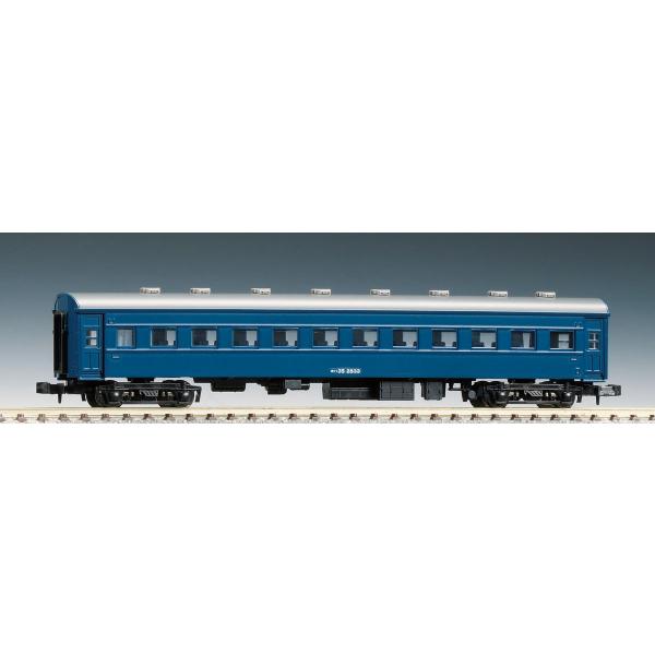 TOMIX 2515 オハ35形（戦後型・折妻・青色） Nゲージ 鉄道模型（新品　在庫品）