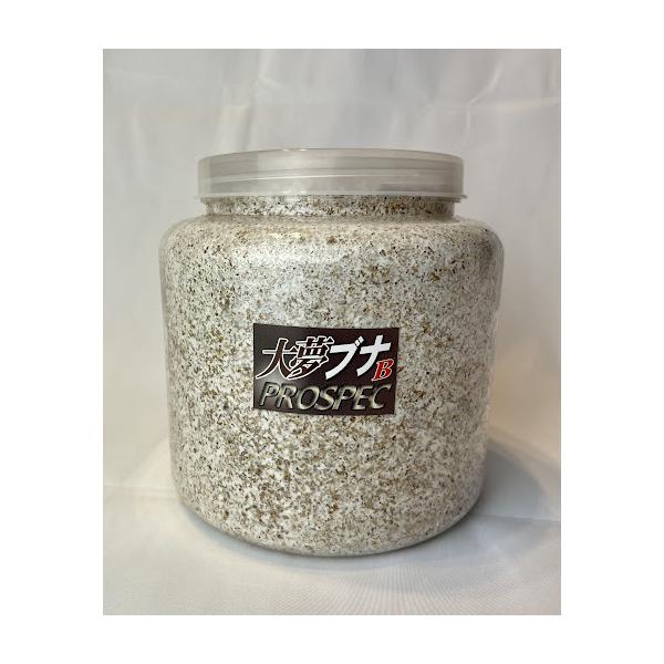 ■大夢ＢブナPET2300　オオヒラタケ菌糸　栄養価の高いブナ100％を使用しているので分解・消化が良く初心者の方からベテランまで安心して使用頂けます。雑菌や温度変化にも比較的強いので人気が高い菌糸です。使用できる状態でメーカーから納品され...