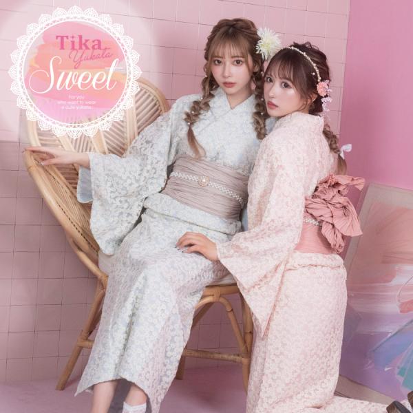 Tika（ティカ） 浴衣 レディース セット レース 20代 30代
