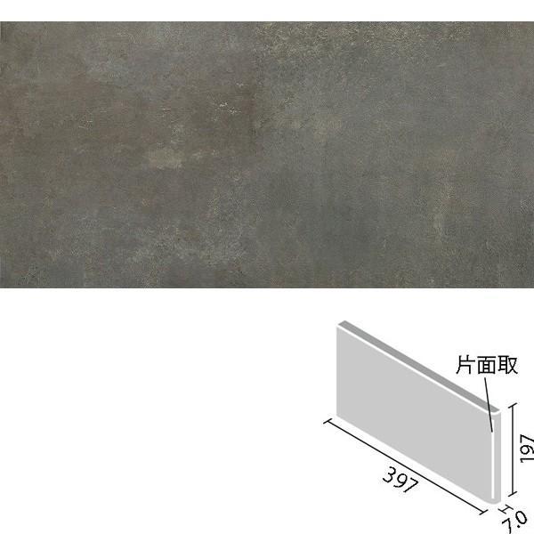 ビターメタル 400×200mm角片面取(短辺) ID-4260/BMA-4(R)　/ LIXIL INAX タイル