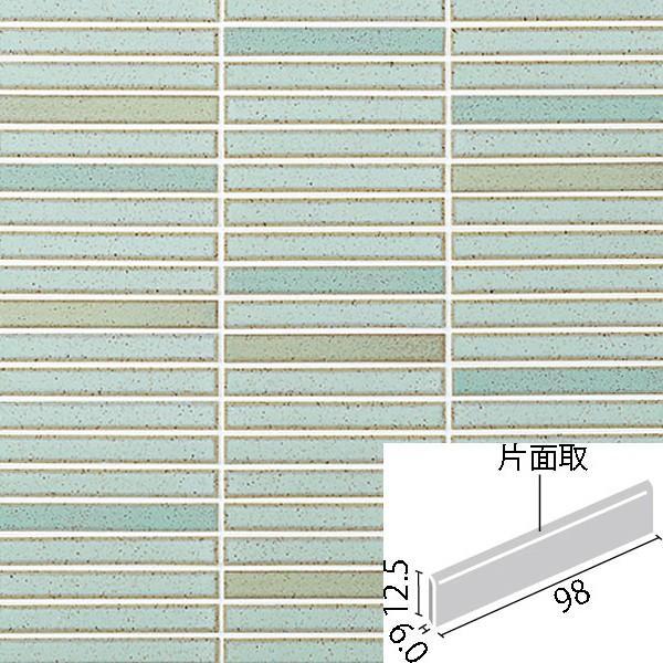 インテリアモザイク 窯変ボーダー 100×15mm角ボーダー片面取(長辺) IM-1016/YB32(U)　/ LIXIL INAX タイル
