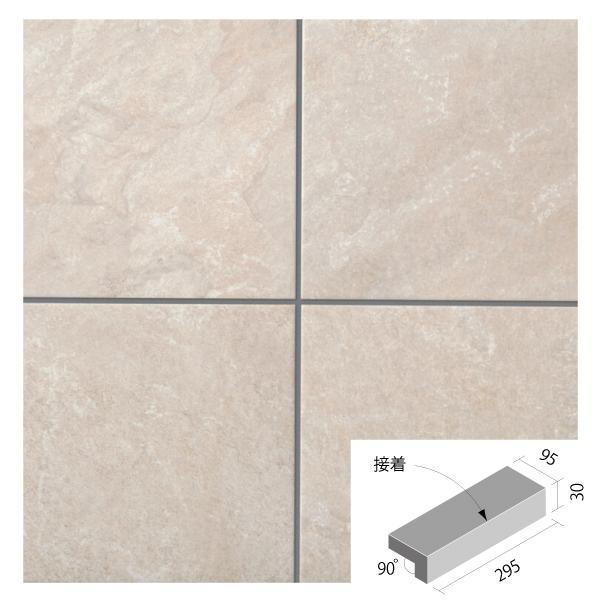 外装床タイル　 LIXIL　ベスパ　段鼻タイル　1箱　新品 LIXIL（リクシル） 外装床タイル ベスパ IPF-300/VSP-SA1 砂岩タイプ