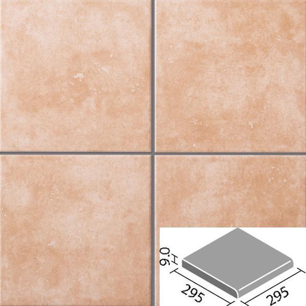 パセオ<テラコッタタイプ> 300mm角段鼻(バラ) IPF-311/PSO-FIO3　/ LIXIL INAX 外装床タイル 玄関床 屋外床