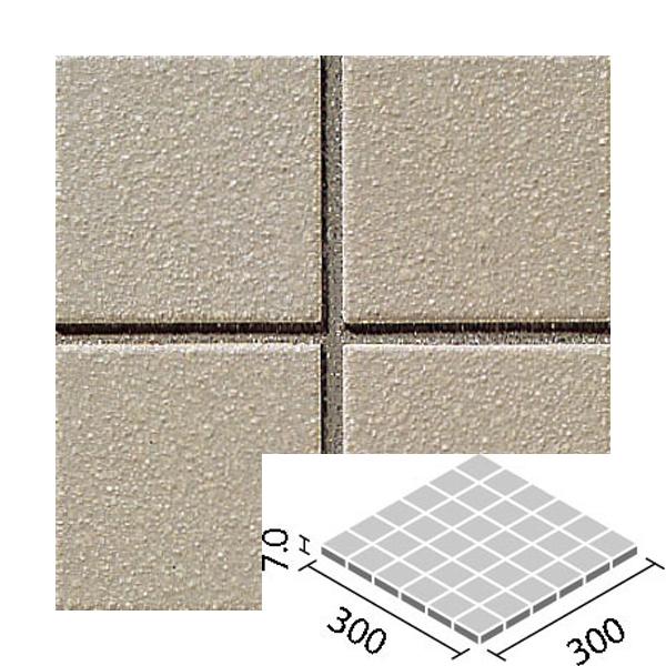 ジョイントタイル(未使用品)50枚 LIXIL（リクシル） プレイン50 50mm角紙張り(バラ) YM-155/J-7 / LIXIL