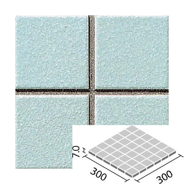 水まわり床に適した汎用的なモザイクタイルです。