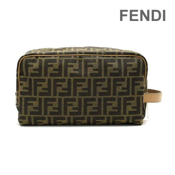 FENDI フェンディ クラッチバッグ 7N0141-ALWK-F1HRM ブラウン系 FENDI フェンディ クラッチバッグ 7N0141-ALWK-F1HRM ブラウン系