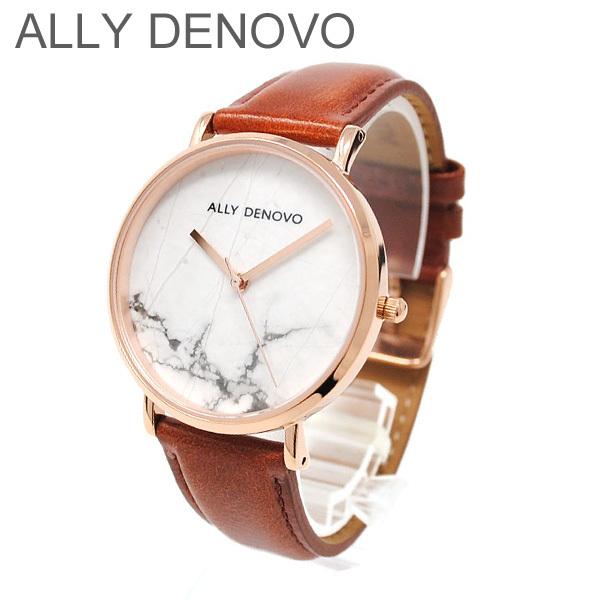 ALLY DENOVO �r���v AF5005.4 �����Y ���f�B�[�X ���j�Z�b�N�X ���[�Y�S�[���h/�u���E���i�^���j ���U�[ �A���[�f�m���H CARRARA MARBLE ���K�i