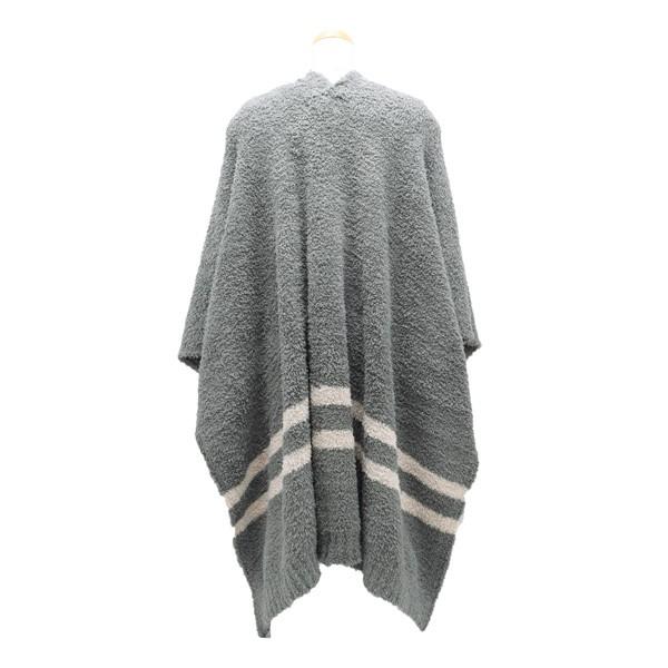 ベアフットドリームス ポンチョ B819 076 Graphite Stone Cozychic Everything Cozy レディース Barefoot Dreams Blusquare Org