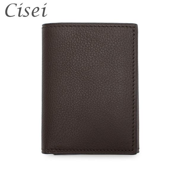 Cisei シセイ 三つ折財布 財布 p1030 ブラウン Cisei シセイ チセイ 三つ折り財布 P1030 LD T.MORO ブラウン
