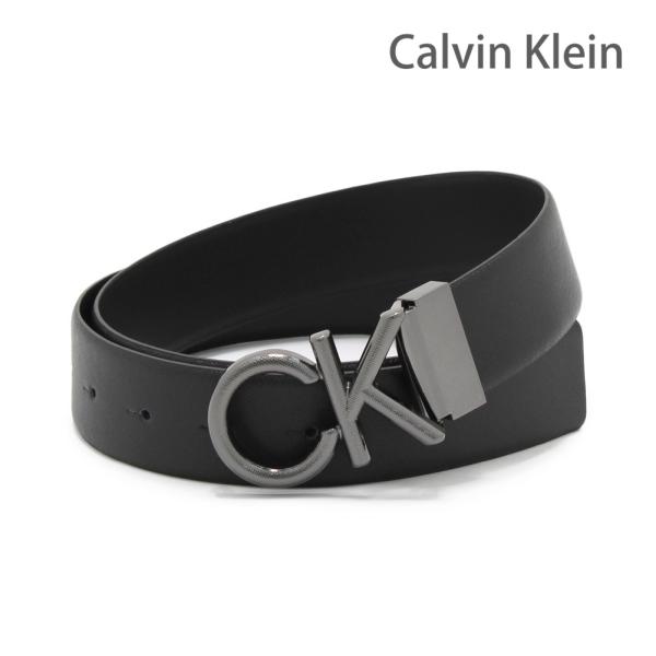 カルバンクライン ベルト K50K511567 BEH ブラック/ガンメタル メンズ Calvin Klein