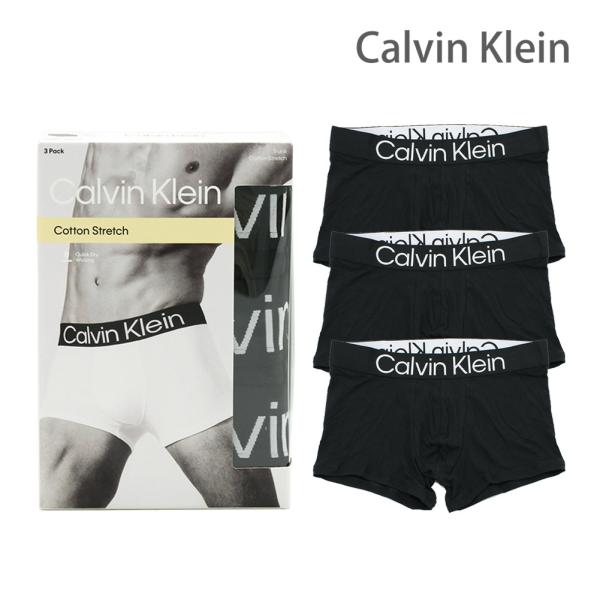 カルバンクライン ボクサーパンツ 3枚セット NP2832O-UB1 3P ブラック メンズ Calvin Klein CK