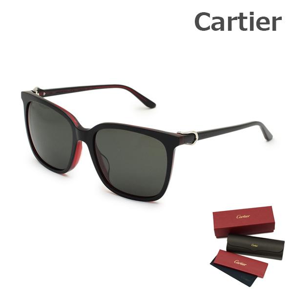 Cartier カルティエ サングラス CT0004SA-001 レディース アジアンフィット