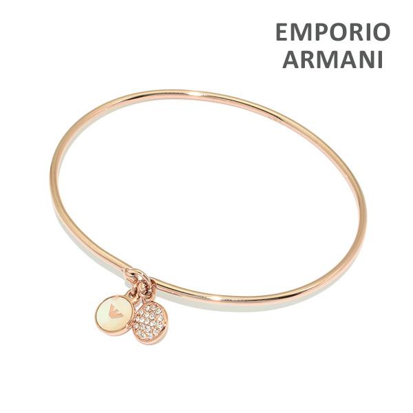 エンポリオ アルマーニ バングル ブレスレット EGS2155221 ピンクゴールド EMPORIO ARMANI アクセサリー レディース
