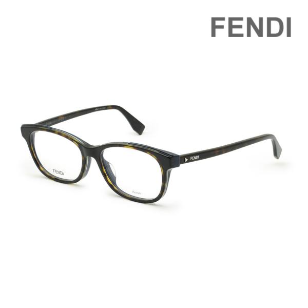 FENDI（フェンディ） メガネ フレーム FF 0257/F 086 52 ダークハバナ