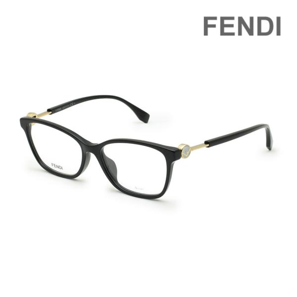 FENDI（フェンディ） メガネ フレーム FF 0363/F 807 53 ブラック