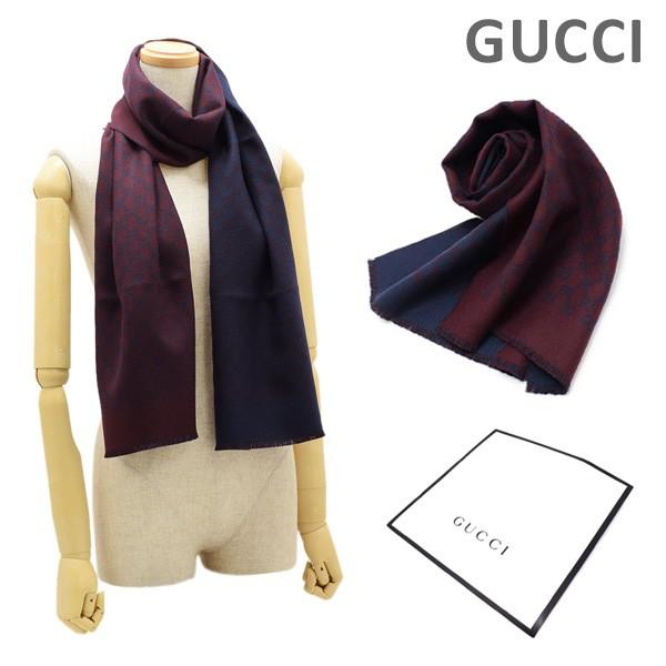 グッチ マフラー 4g0 6168 ボルドー ネイビー リバーシブル メンズ レディース ユニセックス Gucci Gucci 6168 タイムクラブ Yahoo 店 通販 Yahoo ショッピング