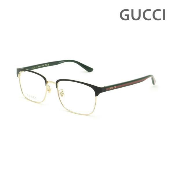 GUCCI グリーン メガネ(度あり)(本体のみ) GUCCI（グッチ） 国内正規品 メガネ 眼鏡 フレーム のみ GG0934OA-004