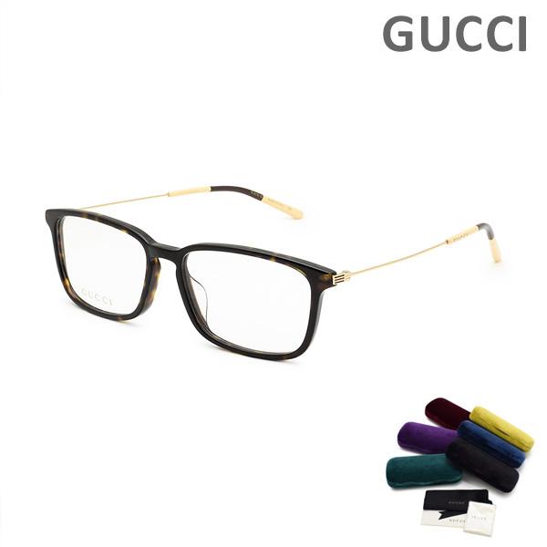 GUCCI（グッチ） メガネ 眼鏡 フレーム のみ GG1056OA-002 ハバナ