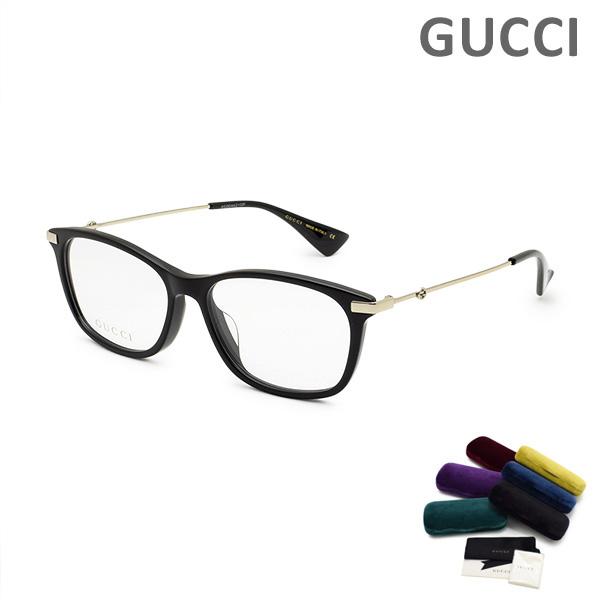 GUCCI（グッチ） メガネ 眼鏡 フレーム のみ GG1061OA-001 ブラック