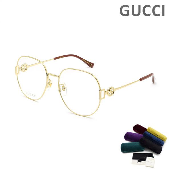 GUCCI（グッチ） メガネ 眼鏡 フレーム のみ GG1208O-001 ゴールド