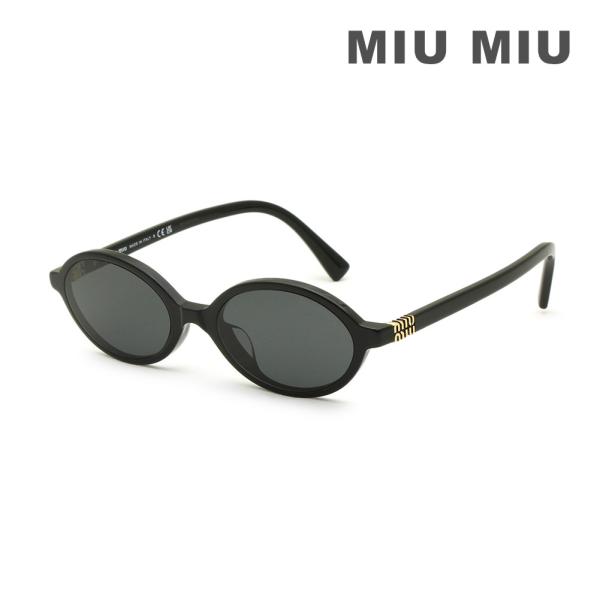 MIU MIU ミュウミュウ サングラス MU04ZSF 1AB5S0 ブラック アジアンフィット レディース SMU 04Z-F 1AB-5S0