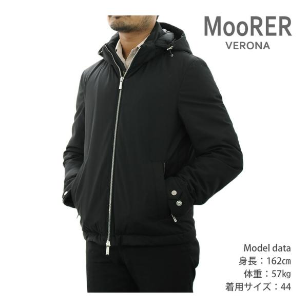 MOORER（ムーレー） 2025秋冬 ダウンジャケット ALBINI-PUM NERO