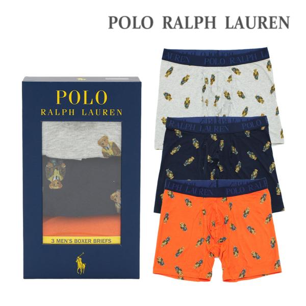 【2セット以上で値引き！】ポロ ラルフローレン ボクサーパンツ 3枚セット LFHBP3-A882 メンズ POLO RALPH LAUREN