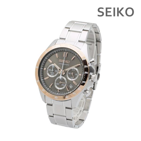 国内正規品 SEIKO セイコー SBTR026 ブラウン/シルバー SPIRIT スピリット セイコーセレクション 腕時計 メンズ