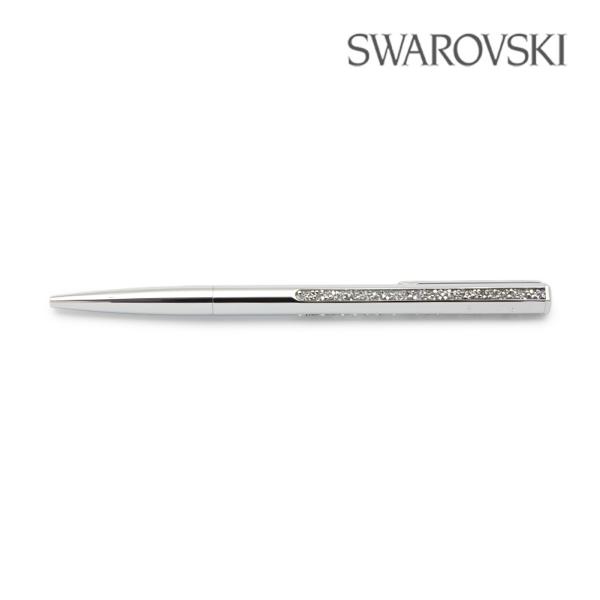 スワロフスキーボールペン　シルバー　【非売品】 SWAROVSKI スワロフスキー ボールペン 【名入れ無料