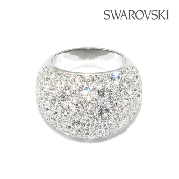 SWAROVSKI スワロフスキー 指輪 RING FULL 5677135/5666182 CRE/RHS 52/55 シルバー レディース リング